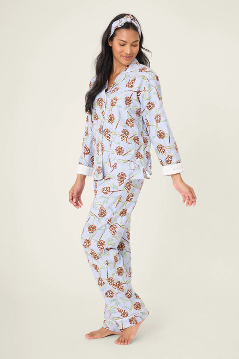 Pj Salvage Flannels Feelin' Pine 3-Piece Winter Print PJ Set